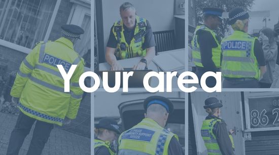Find police updates from your area