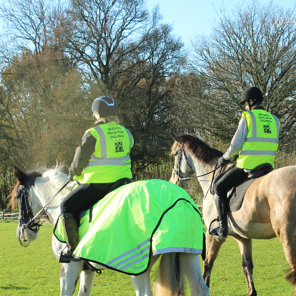 Horse Riders, Historic England and Wiltshire Police officers at the launch of the Horse Rider Volunteer scheme