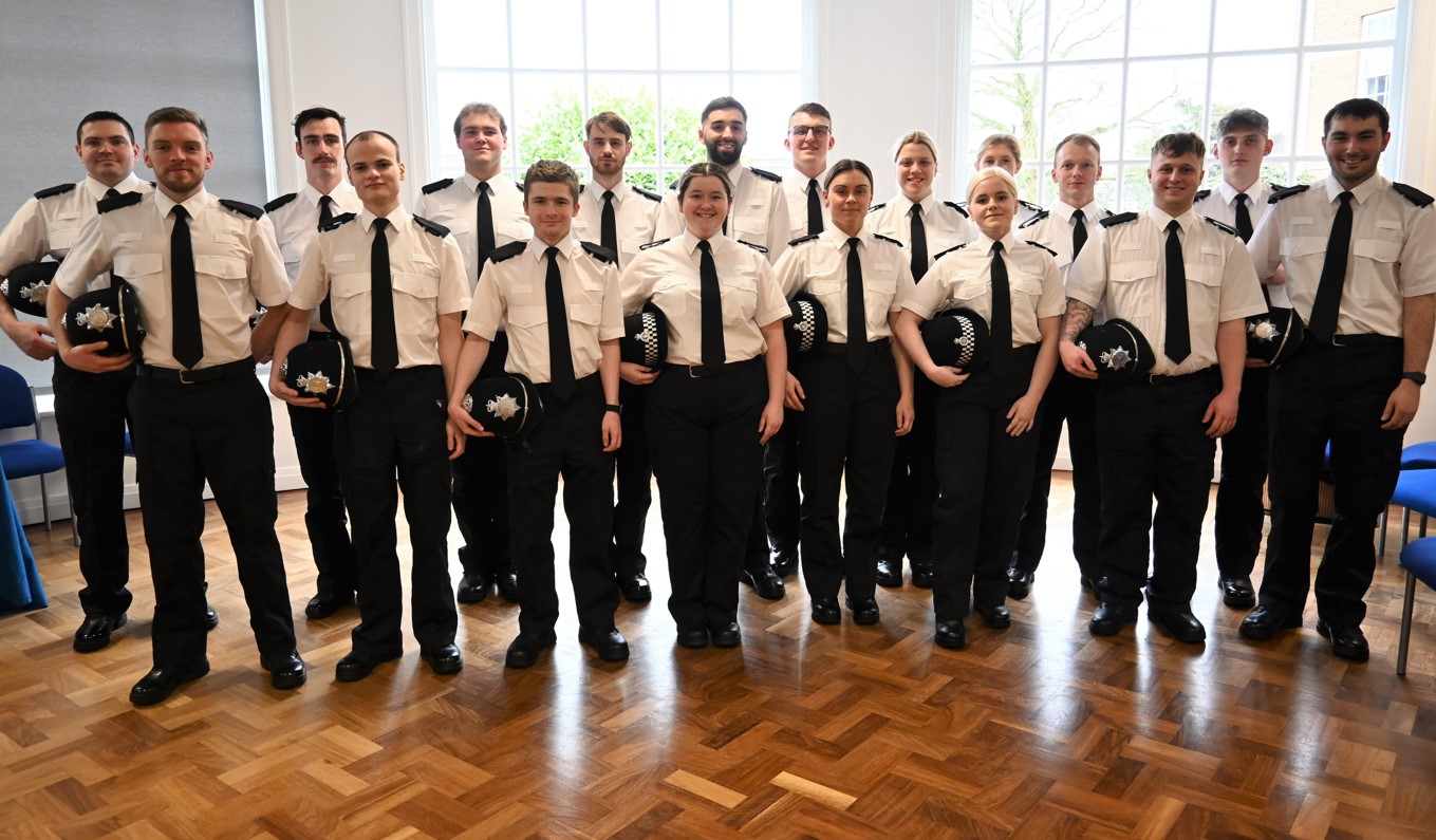 Latest student officers to join Wiltshire Police this week