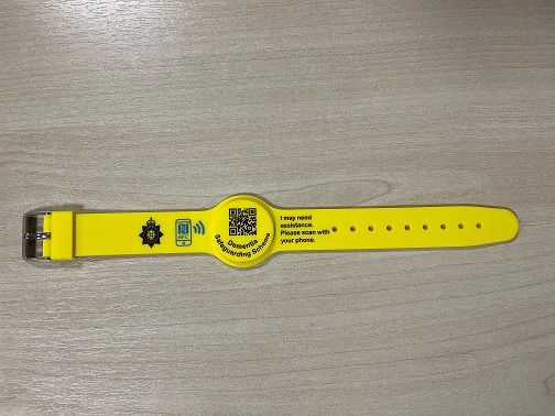 Dementia wristband