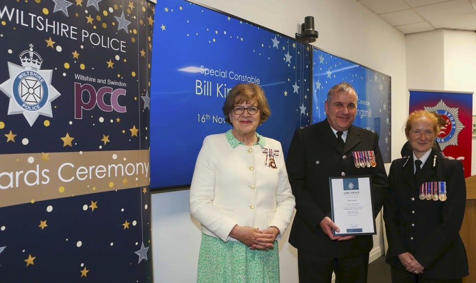 Bill Kingsmill at the awards