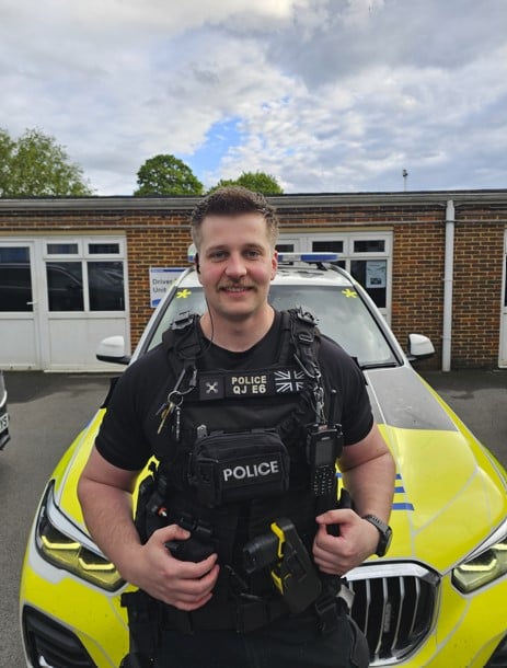 Image of firearms officer Elliot Alvis