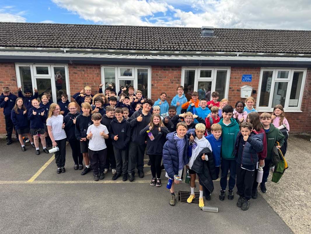 Students involved in Junior Good Citizen
