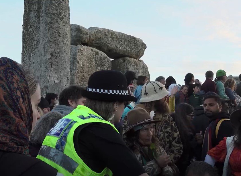 Image of ACC Coles at Stonehenge