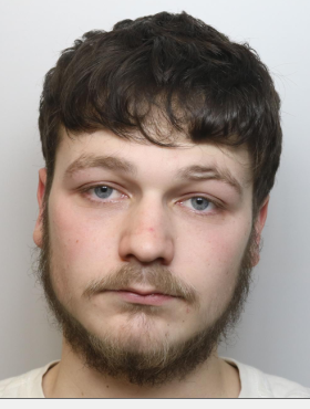 Custody shot of Correy Adams who has been jailed for drug supply in Swindon
