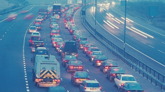 Stock image of traffic