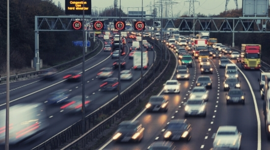 stock image of motorway