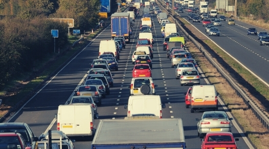 stock image of motorway