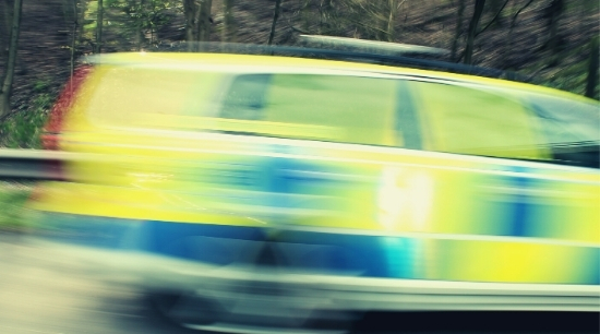 stock image of police vehicle