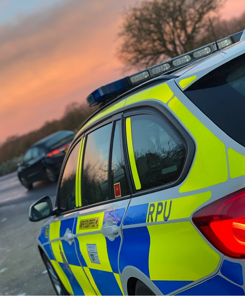 photo of roads policing vehicle